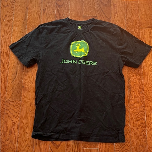 John Deere Black and Green Short Sleeve Tee - Picture 1 of 3
